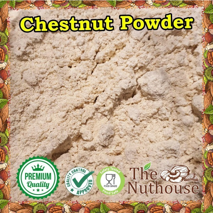 1kg Chestnut Powder / Kacang Kastanye Bubuk / Kastanye Halus