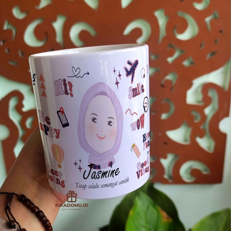 

Kado cewek cowok mug custom cute gift box birthday graduate bestie pacar hampers cangkir keramik aesthethic