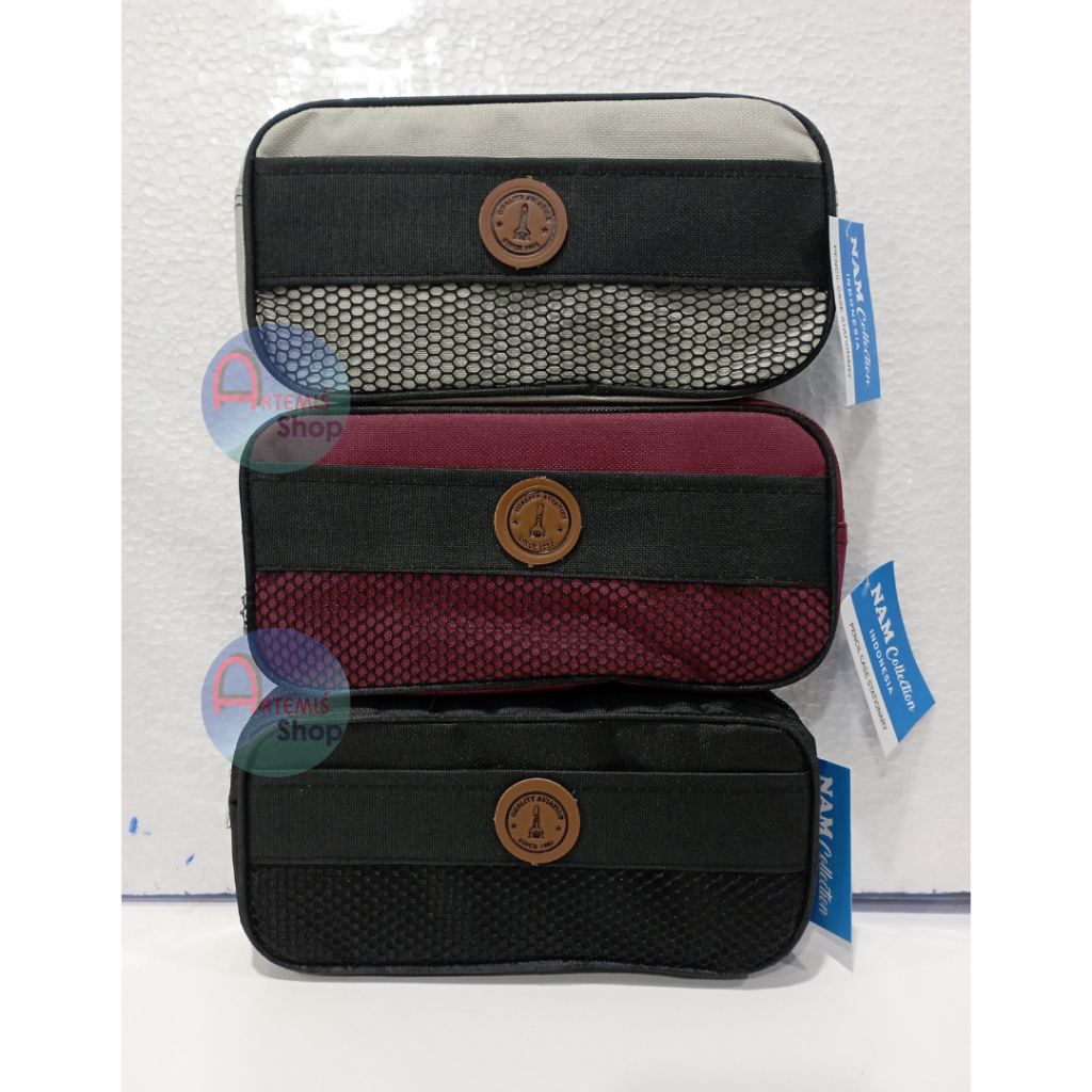 

Tepak Pensil Kain Model Unisex Jala / Jaring NAM 030