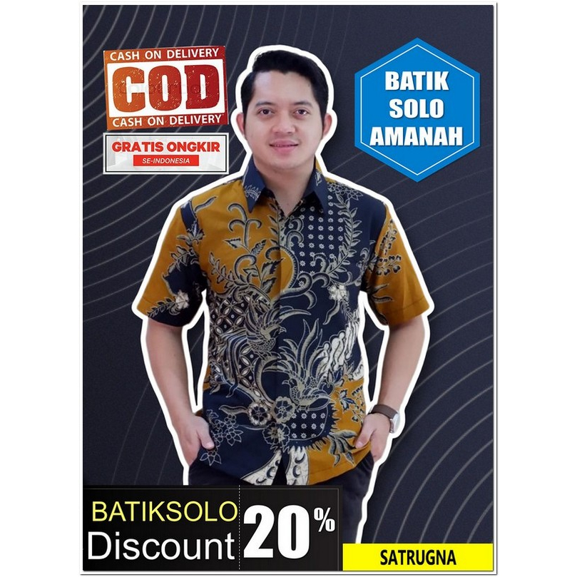 PROBO KUNING BATIKSOLOAMANAH KEMEJA BAJU BATIK PRIA SOLO LENGAN PENDEK PANJANG LAPIS FURING ATASAN BATIK PREMIUM MODERN KATUN HALUS PRASTOWO KOPI GITARJA GINANDRA SUKET SEGORO SM KLA PERWIRA MAHESA RAJASWA JAYANEGARA MERAH KUNING RAJASAKTI KANAYA GITARJA