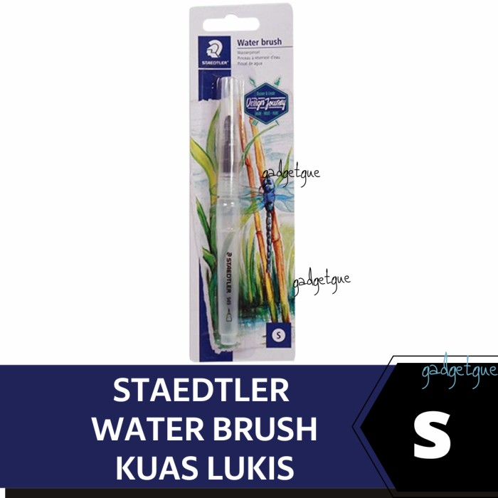 

kuas lukis staedtler water brush fillable blister card ukuran S