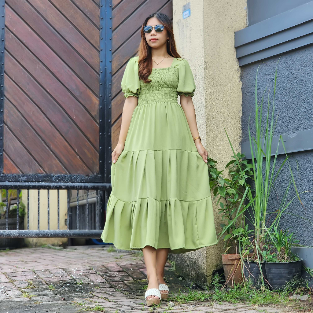 Dress Monika Crinkle Airflow Terbaru