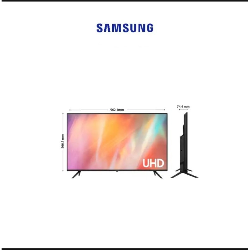 TV Samsung Smart TV 4K 43&quot; AU7002 Youtube Netflix Broser Wifi Garansi Resmi