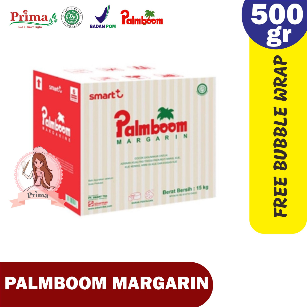 

PALMBOOM MARGARINE 500 GR (kemasan repack)