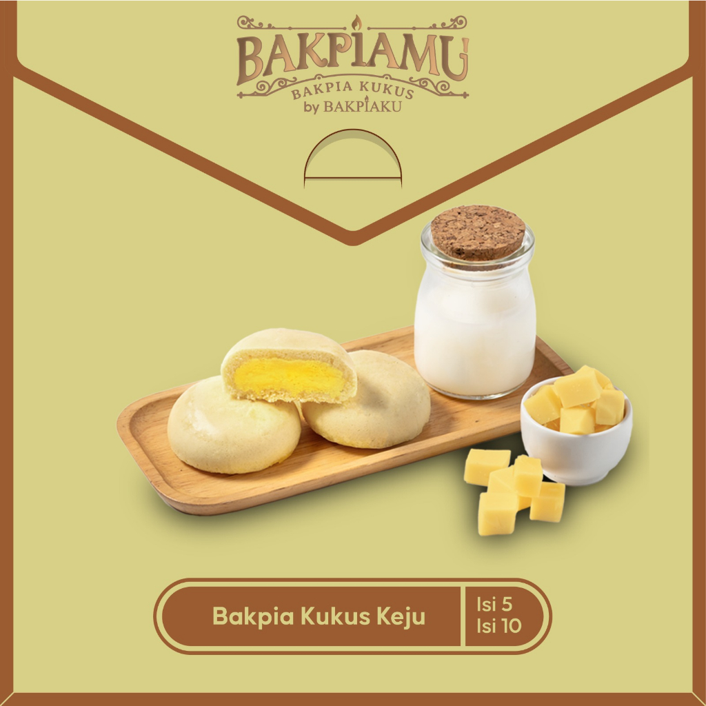 

Bakpiamu Bakpia Kukus Keju isi 5
