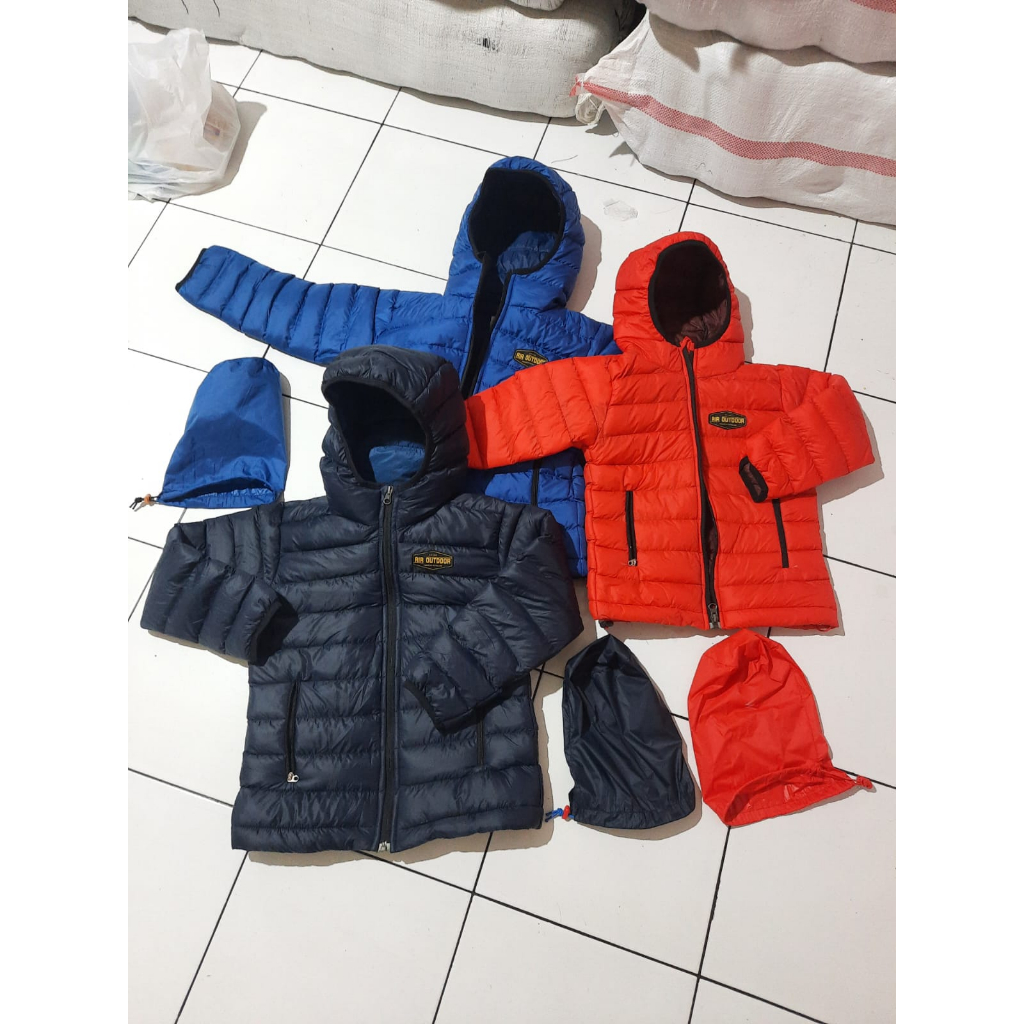 JAKET ANAK JAKET GUNUNG JAKET HAPUXS GUNUNG OUTDOOR JAKET DACRON ANAK UNISEX