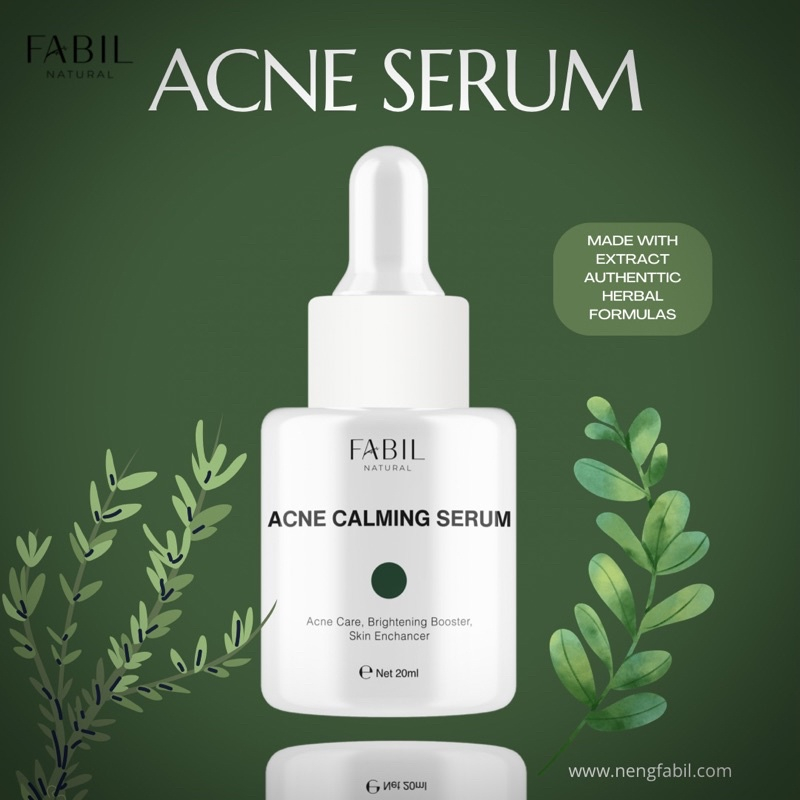 FABIL NATURAL ACNE CLAMING SERUM 20ML