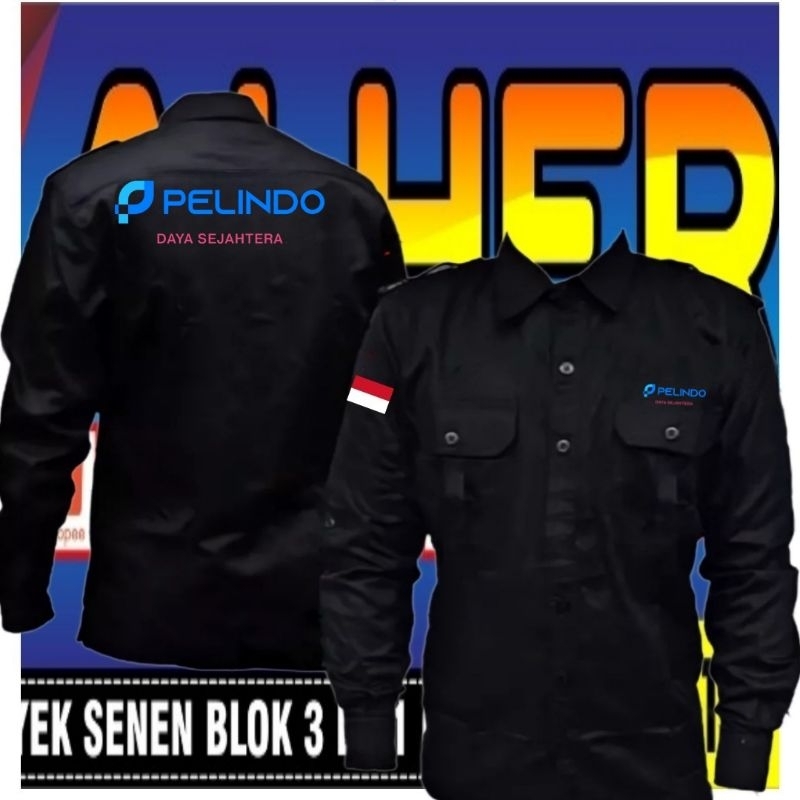 kemeja Pelindo daya sejahtera baju Pelindo daya sejahtera seragam Pelindo daya sejahtera Pdh Pelindo