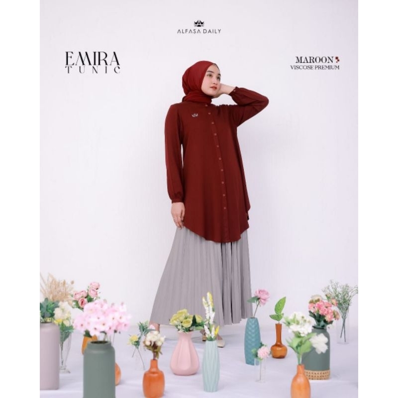 Emira Tunik #newarrival #tunikkekinian #tunicterbaru #tuniccantik #tunickece #tunicpolos #tunikalfas