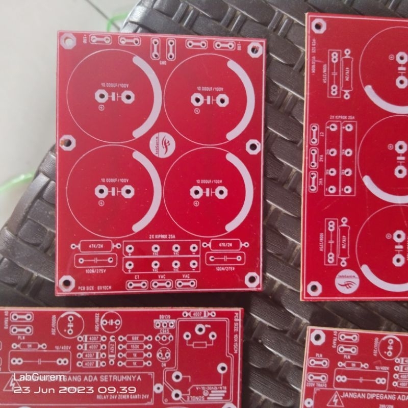 pcb elco psu isi 2 4 6 8