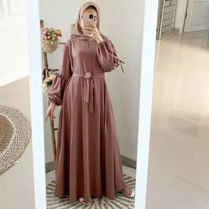 AESPA MAXI DRESS / GAMIS WANITA / GAMIS MUSLIM