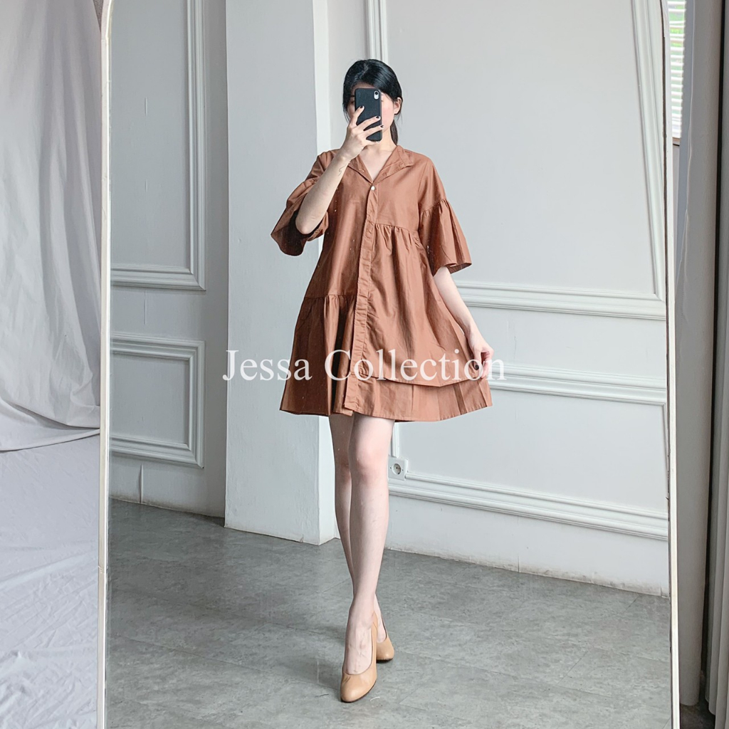 Premium Maelli Layer Dress TH 712 COTTON