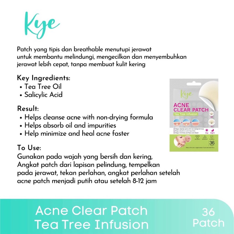 KYE ACNE PACTH