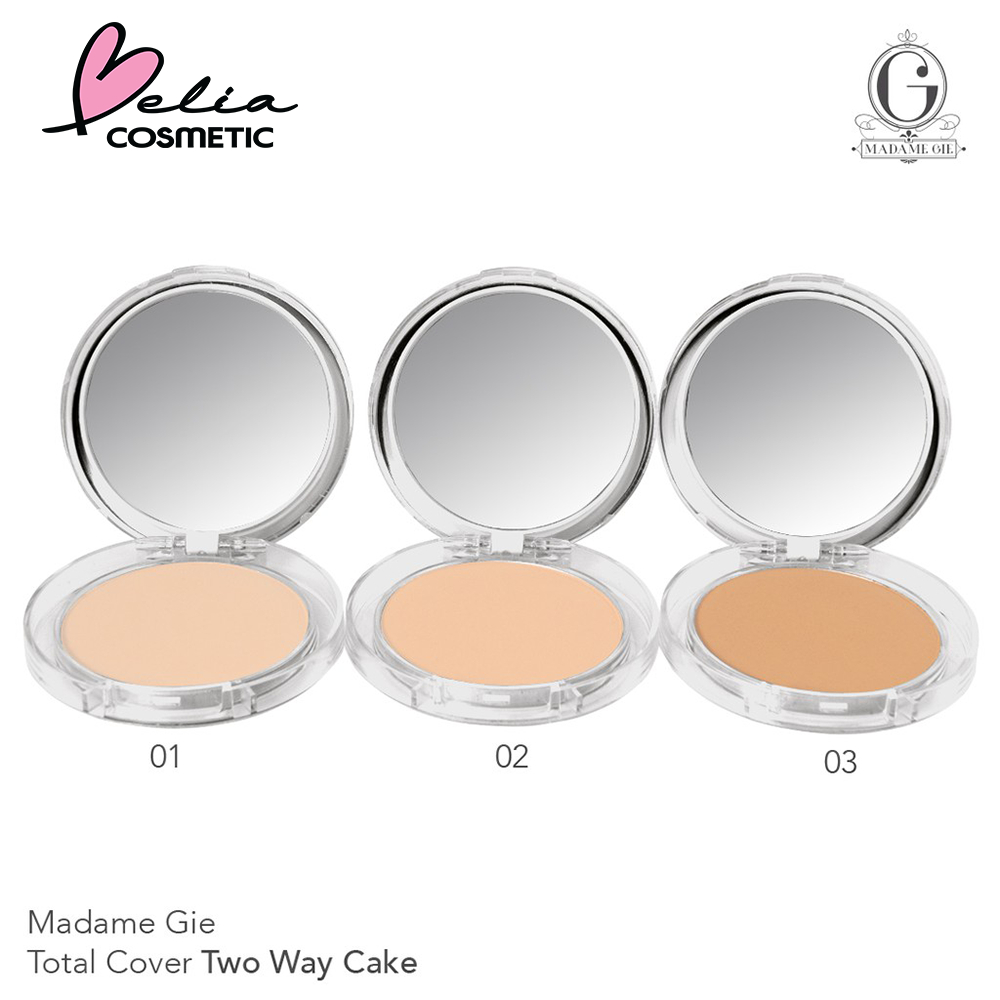 ❤ BELIA ❤ MADAME GIE Total Cover BB Two Way Cake | Bedak Padat | Bedak | TWC