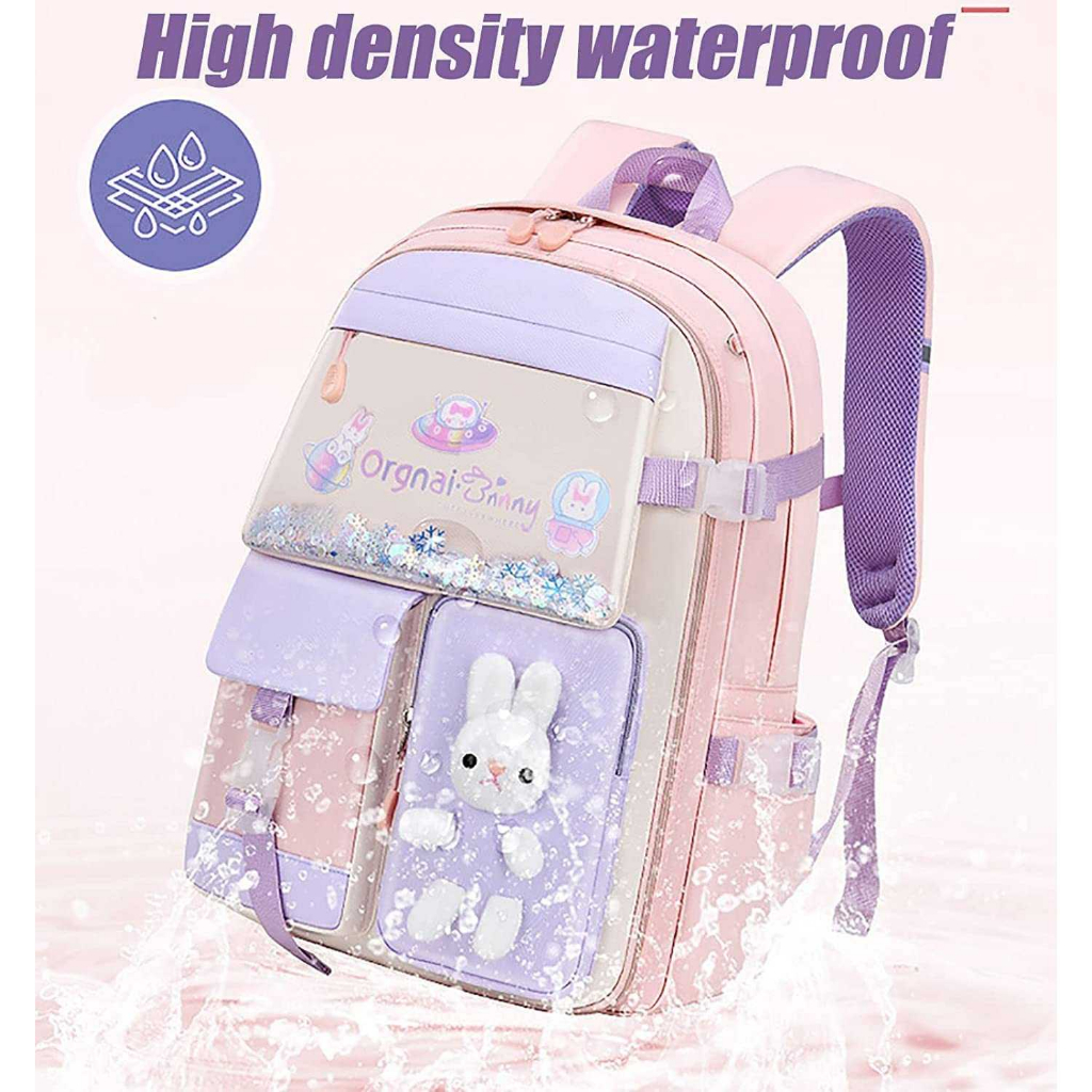 Orgnai Tas Ransel Sekolah Anak Cute Rabbit Size S Dan L