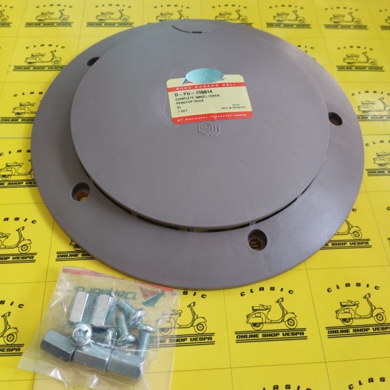 Dop Tromol Vespa Excel / Dop Roda Vespa / Cover Penutup Roda Vespa Excel Danmotor