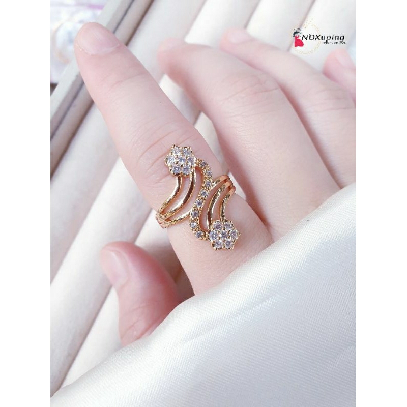 Cincin Wanita Dewasa Permata Xuping Cantik Dan Simple N23062305