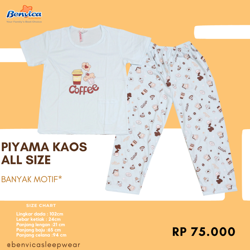 BAJU TIDUR CELANA PANJANG TANE - A