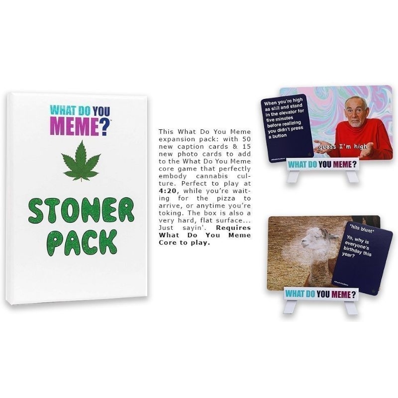 What Do you Meme stoner pack -  Board Game