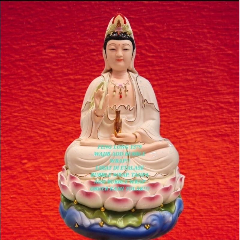 Patung | Rupang Dewa GUAN YIN | KWAN IM Keramik Premium