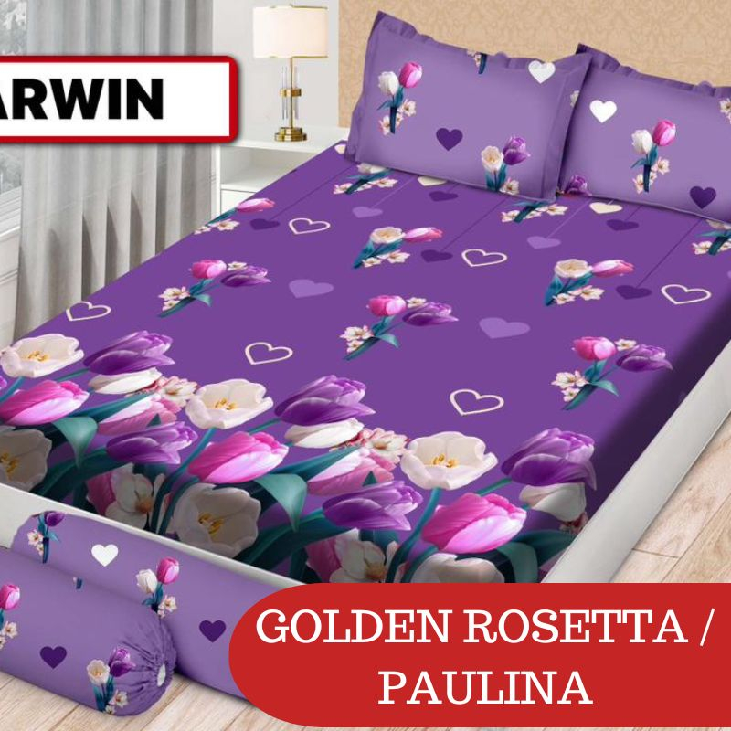 RC Bonita Emilia / Paulina Sprei King Size 180x200 cm Seprai Motif Terbaru