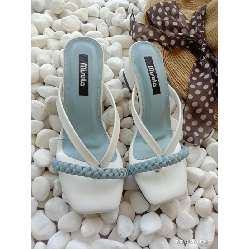 Misuta Sandal heels pesta Kode Githa super premium