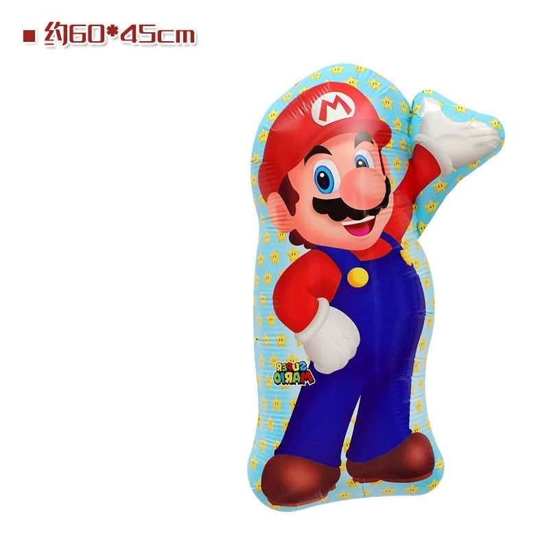 Balon Foil Mario Bros / Balon Foil Luigi Bros Ukuran Jumbo