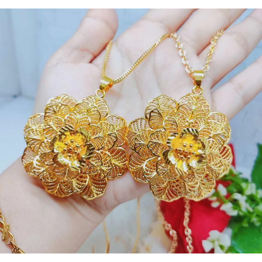 Kalung Xuping Lapis Emas 24k Perhiasion Fashion AE AF