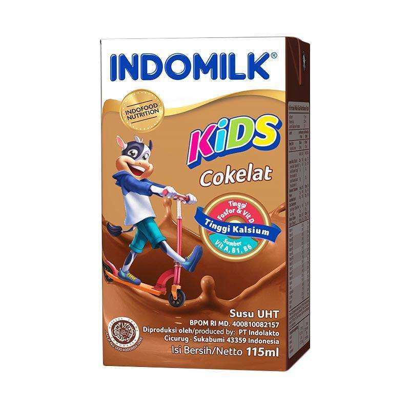 

Indomilk Kids UHT Rasa Chocolate 115 ml // Susu UHT rasa coklat