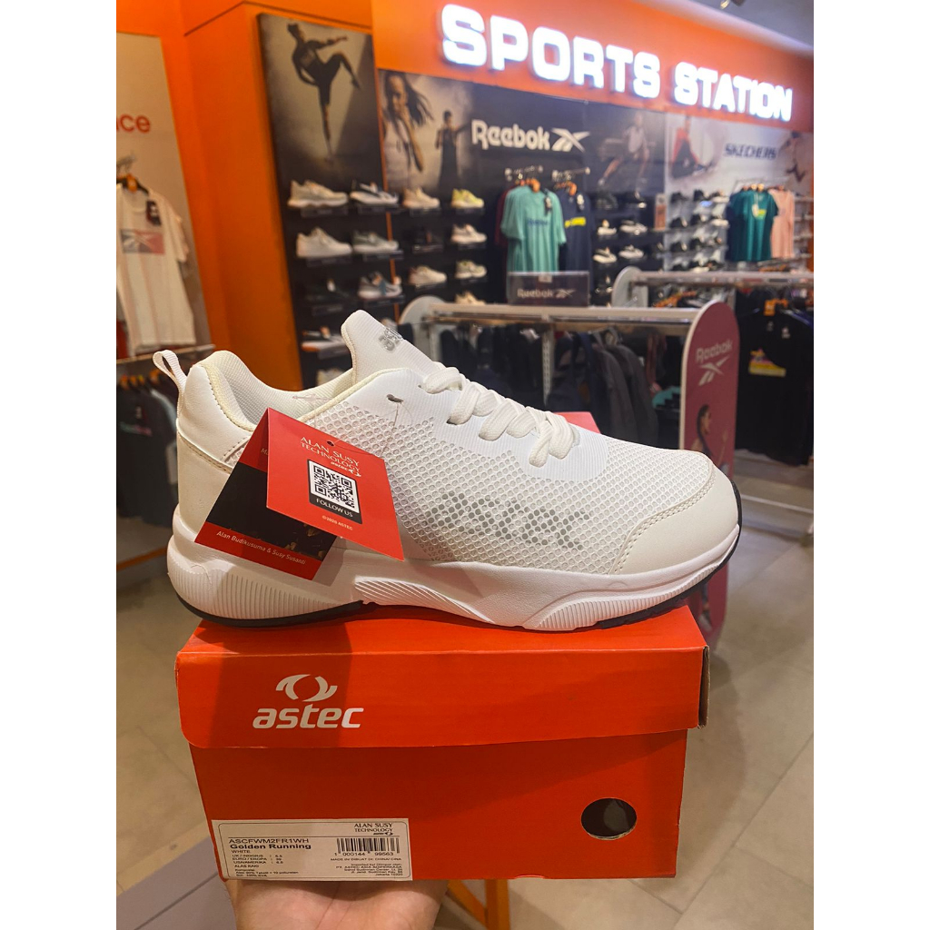 Astec Golden Running White Men's Shoes Original