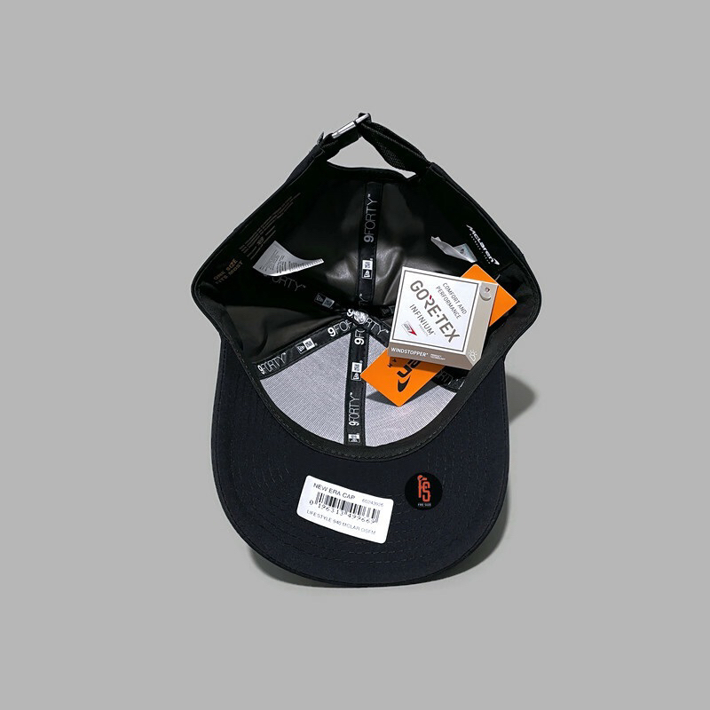 TOPI NEW ERA ORIGINAL MCLAREN GORETEX BLACK