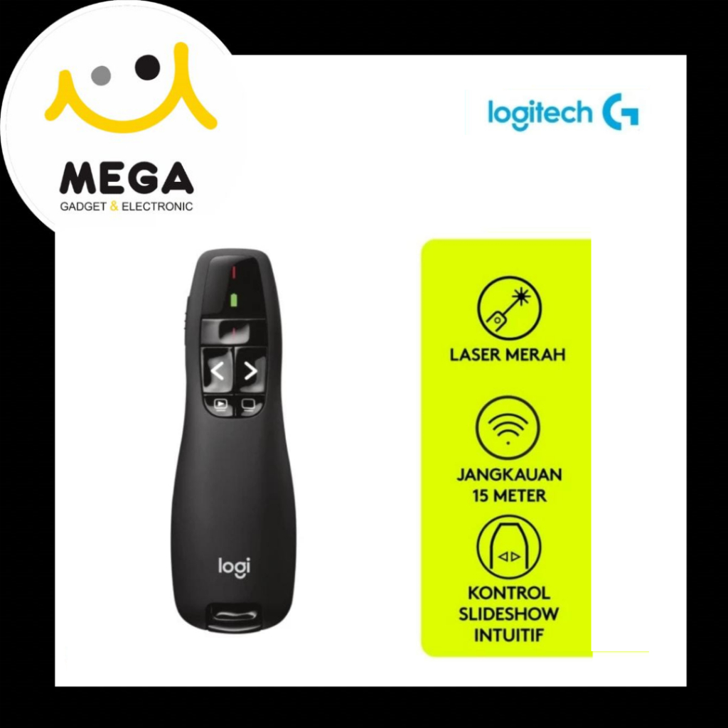 Logitech R400 Remote Presenter Wireless Garansi Resmi Logitech Indonesia