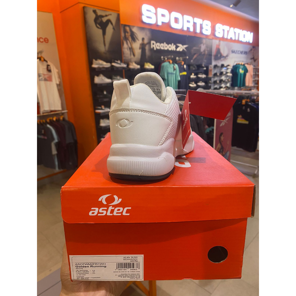 Astec Golden Running White Men's Shoes Original