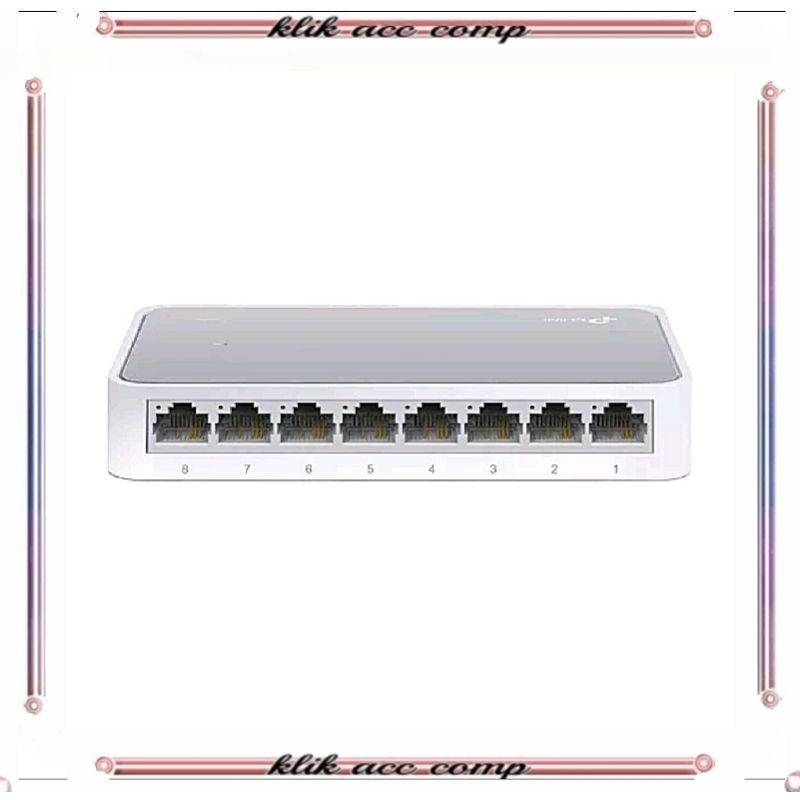 TP-LINK TL-SF1008D : 8-Port 10/100Mbps Desktop Switch sf1008d 1008d