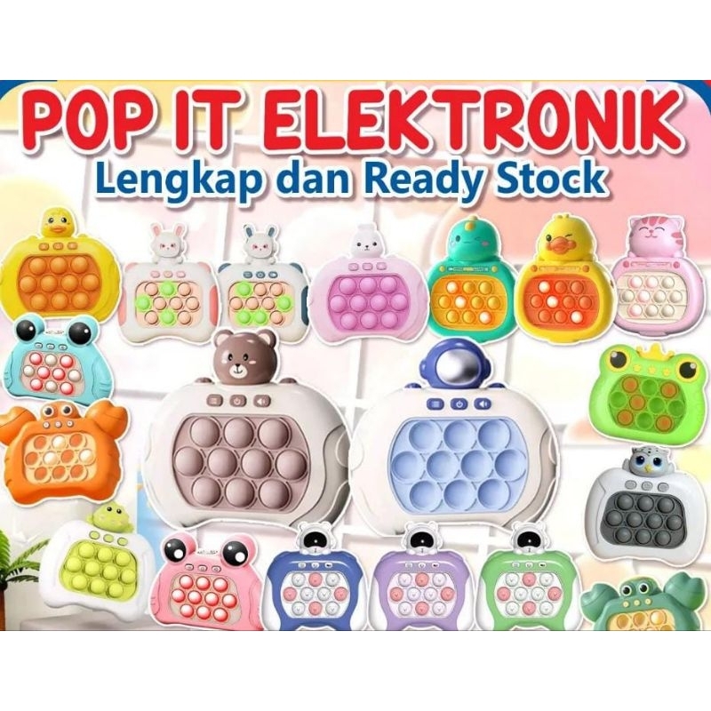 Mainan Pop It Elektronik Pop It Challenge Viral