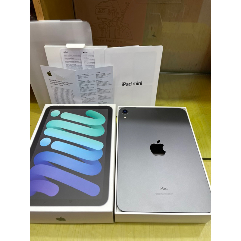 SECOND IPAD MINI 6 64GB WIFI GARANASI IBOX SMP JANUARI 2024