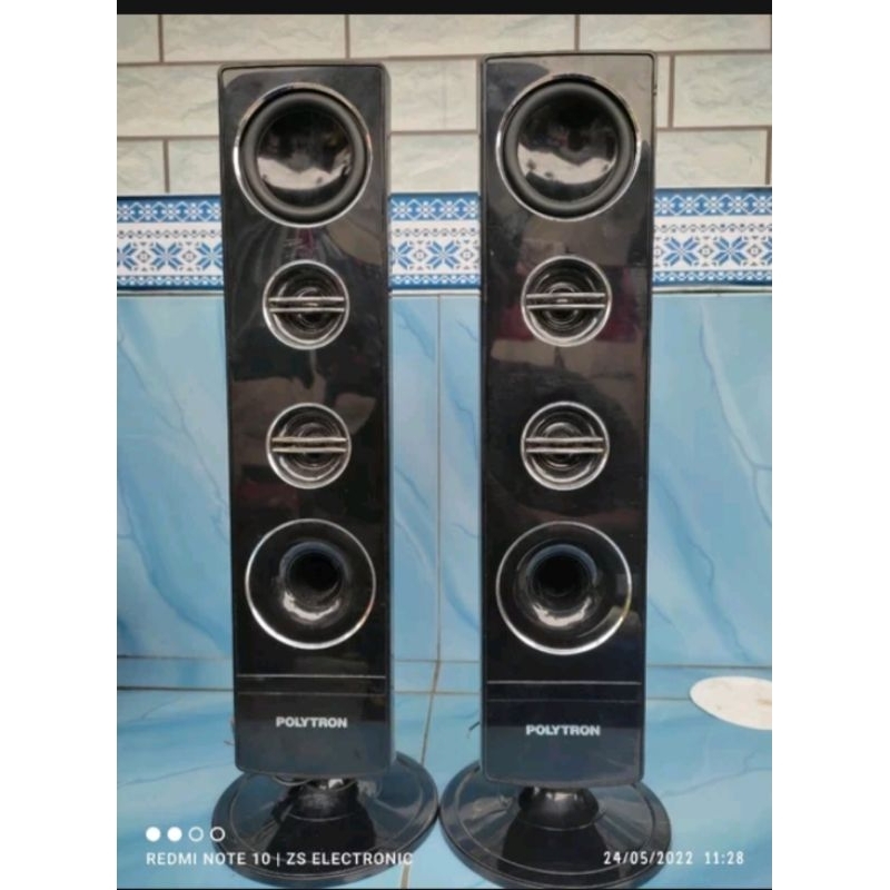 speaker tower pasip bekas tv pld 32T7511