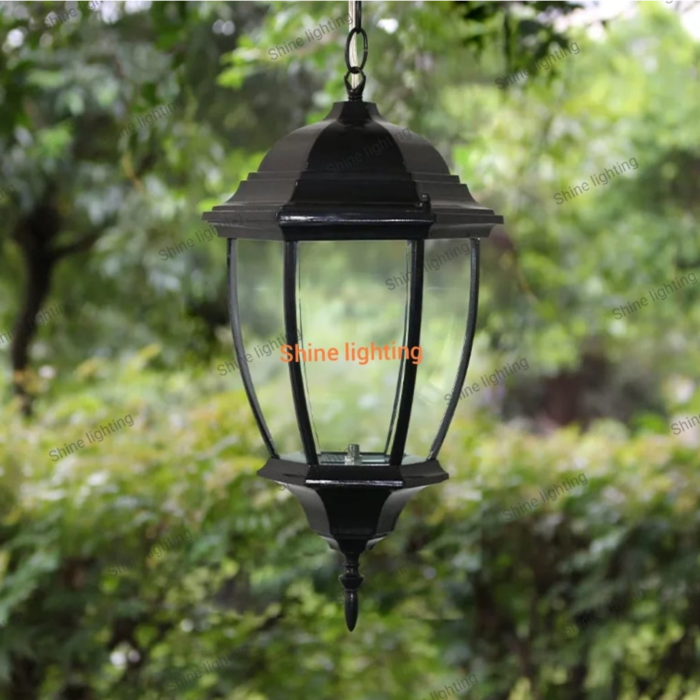 Lampu gantung outdoor klasik modern waterproof cafe villa tipe 11013 H/M