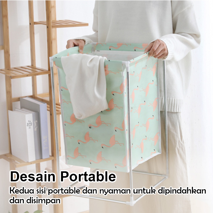 G4 LuxuryParty Keranjang Laundry JUMBO STRAIGHT laundry bag tempat baju kotor Model Rak Basket