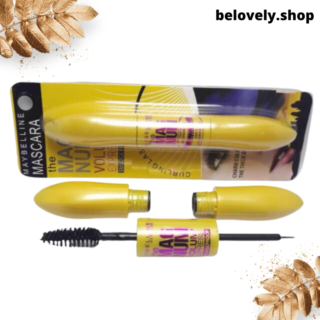 Maskara 2in1 / Maskara + Eyeliner Black waterproof