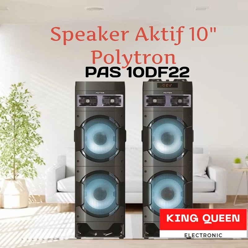 Speaker Aktif 10" Polytron PAS 10DF22