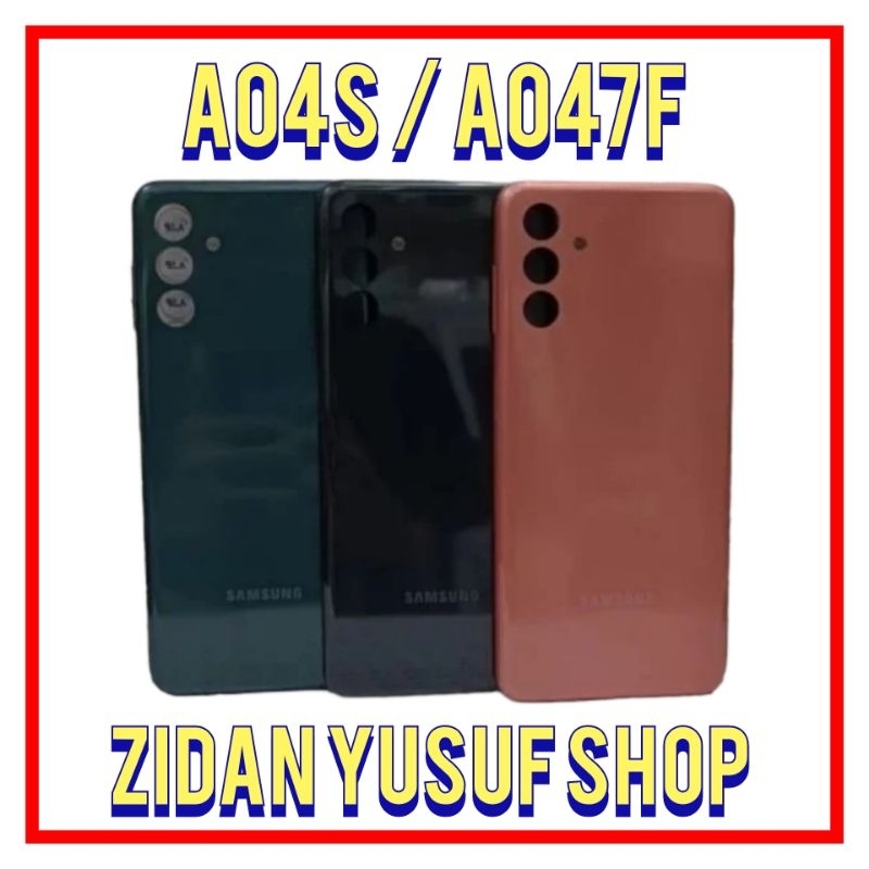 BACKDOOR BACK COVER CASING KESING TUTUP BELAKANG SAMSUNG A04S / A047F ORIGINAL