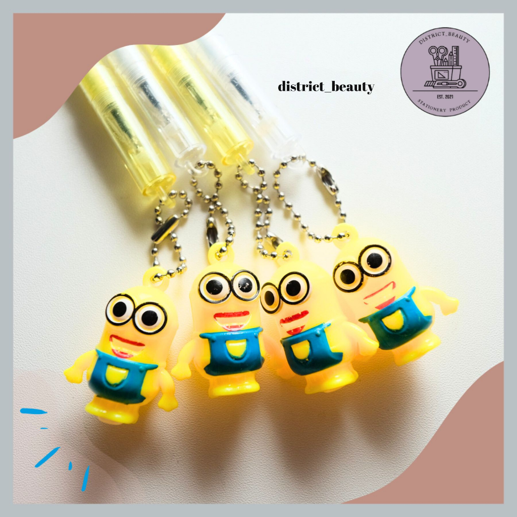 

PULPEN GANTUNGAN MINION PEN GANTUNG MINIATUR MINION 3D PULPEN BANANA PISANG KUNING