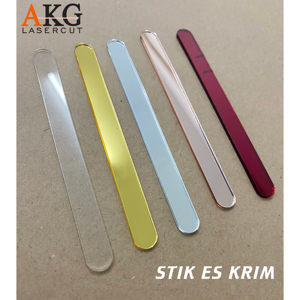 Tusukan Es Krim | Tusukan Cake | Stick Ice Cream Cakesicle Popsicle Akrilik