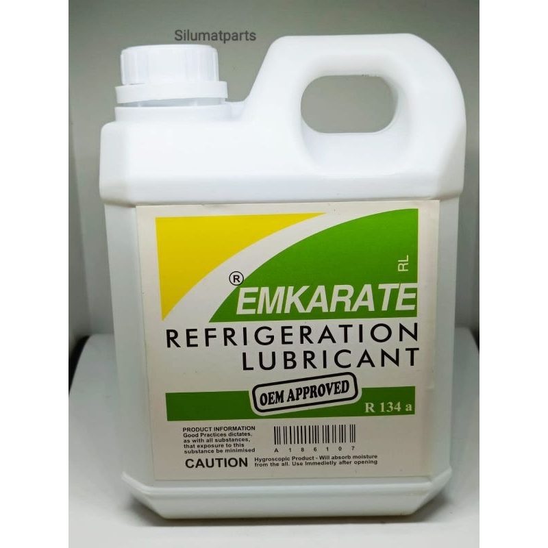 OLI COMPRESSOR KULKAS EMKARATE R 134a / OLI EMKARATE R134a / oli emkarate 134