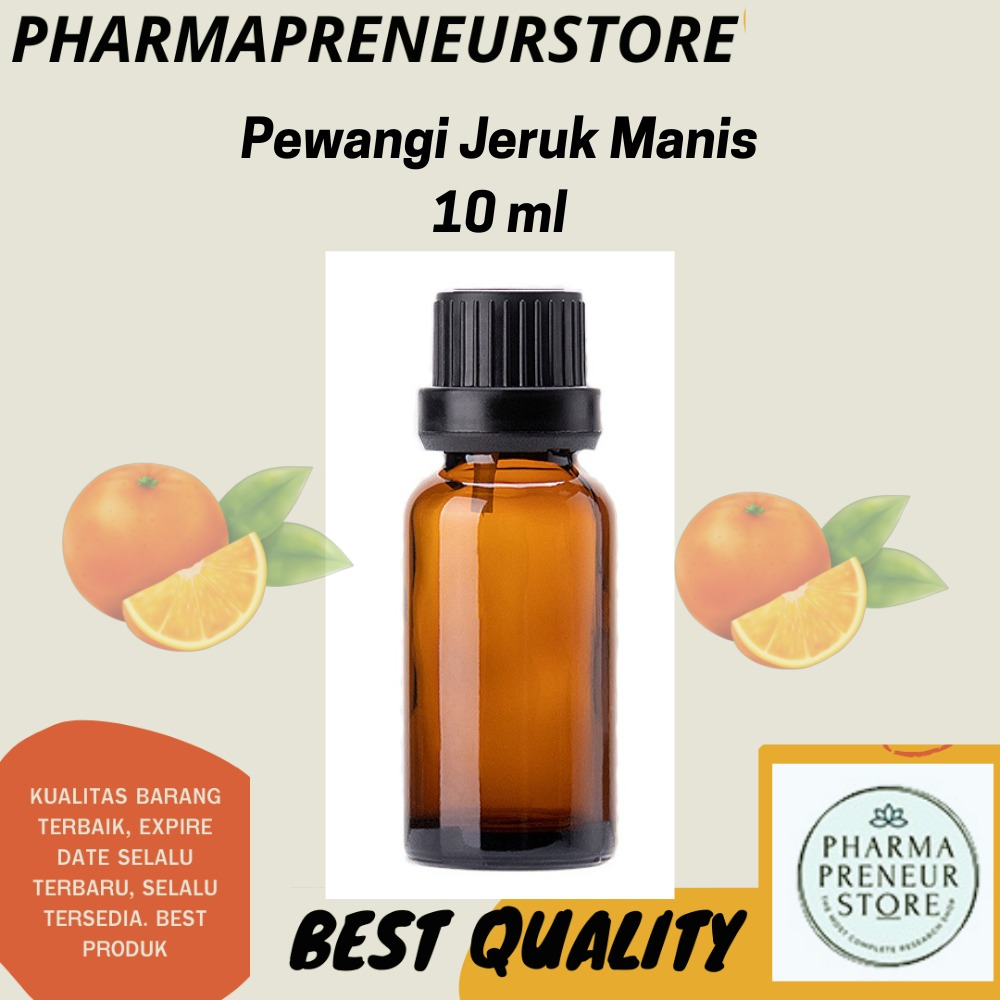 FRAGRANCE/ESSENCE/PEWANGI Jeruk Manis / Sweet Orange Essence 10 ml Best Quality