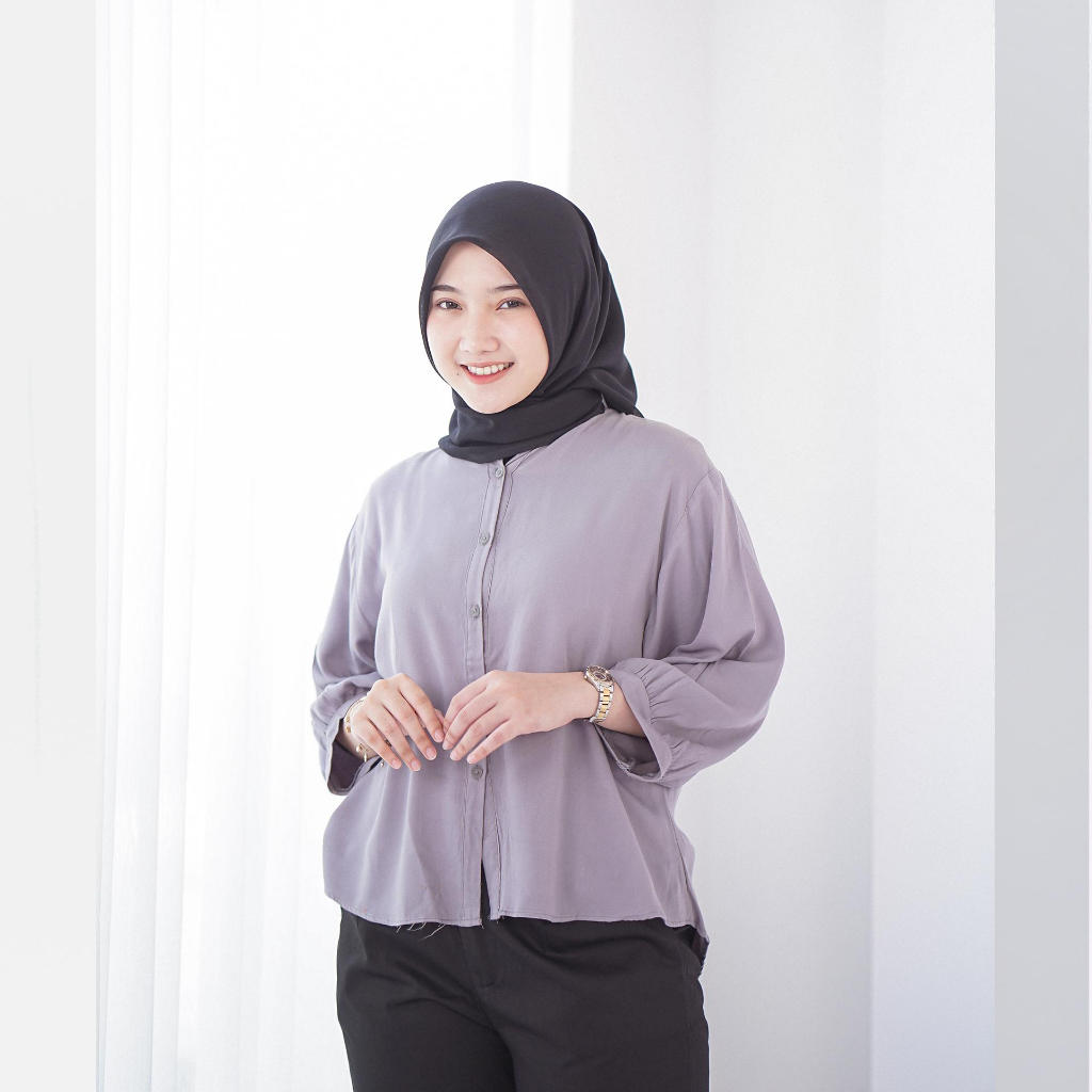 [PART 1] Kemeja Amanda Oversize (Rayon Twill) - CALAMBY