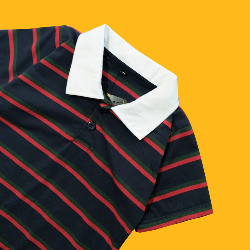 RACHIDKIDS / KAOS ANAK KEREN / WANKI  COLLAR THREECOLOR