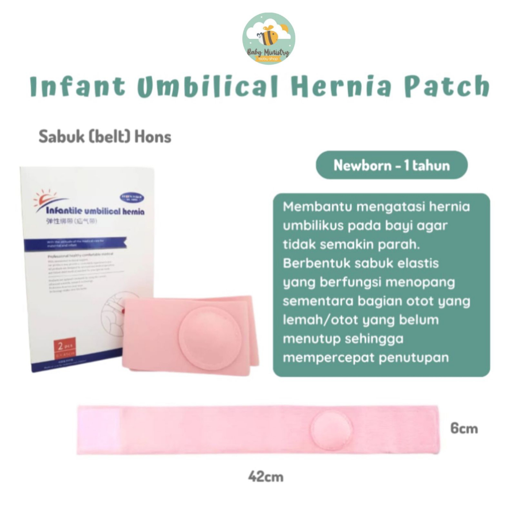 KOYO HERBAL HERNIA ANAK PATCH / SABUK HERNIA/ PUSAR BODONG / HERNIA / MANJUR / BEST SELLER