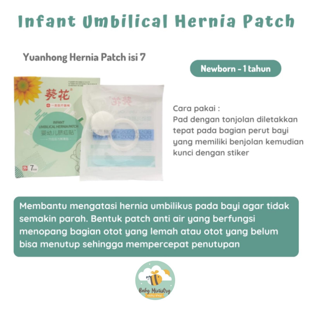 HERNIA PATCH/ ISI 5/ ISI 7/ STIKER HERNIA/ KOYO HERNIA/ HITO Filming Dressing 10pcs / penutup pusar / penutup bekas luka/ MATERNELL / pusar bodong / hernia / koyo hernia